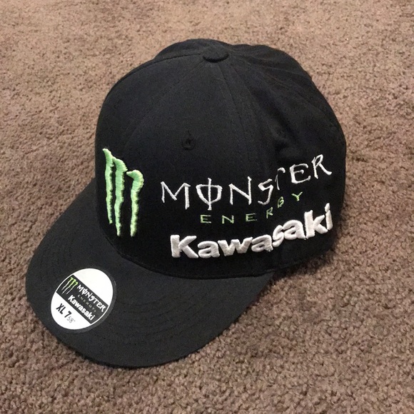 monster kawasaki hat